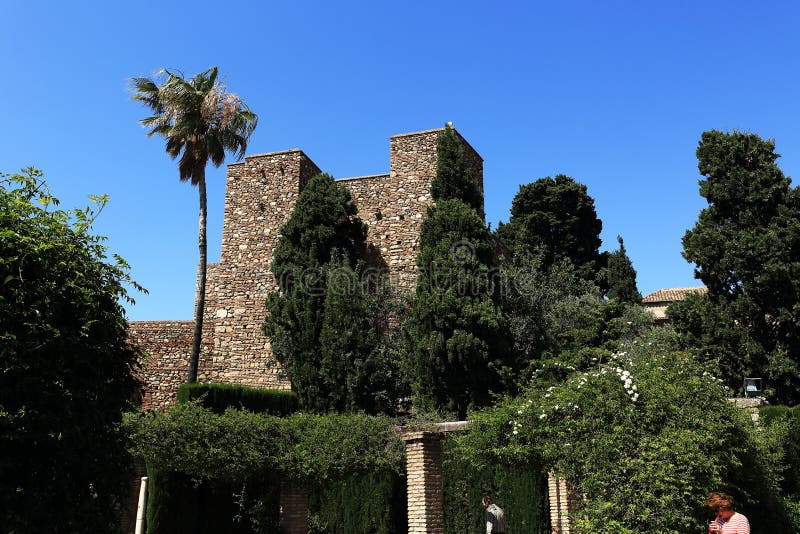 La Alcazaba, Histiric Building, Malaga, Spain