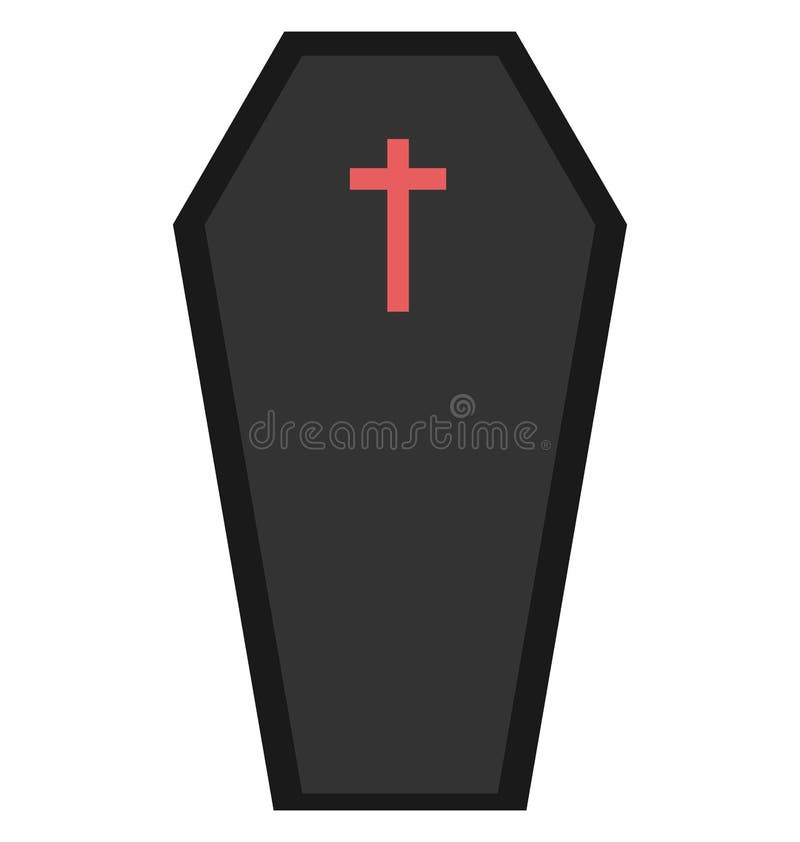 la bara, colore del cofanetto di Halloween ha isolato l'icona di vettore che può essere facilmente pubblica o ha modificato illustrazione di stock la bara, colore del cofanetto di Halloween ha isolato l'icona di vettore che può essere facilmente pubblica o ha modificato illustrazione di stock