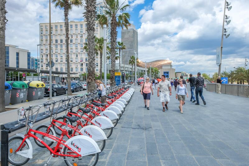 La Barceloneta, Barcelona, Catalonia royaltyfri bild La Barceloneta, Barcelona, Catalonia royaltyfri bild