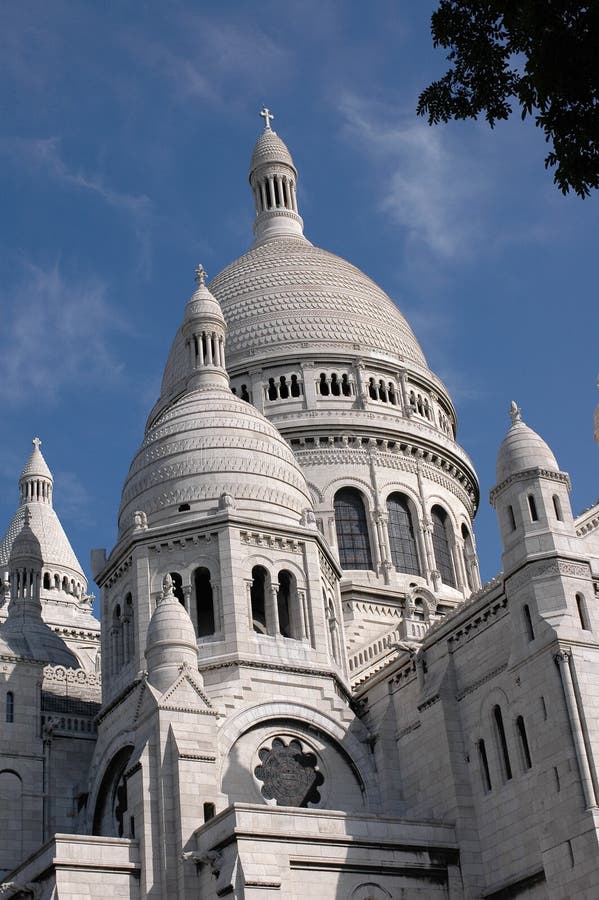 La basilique du Sacré Couer, Paris photographie stock La basilique du Sacré Couer, Paris photographie stock