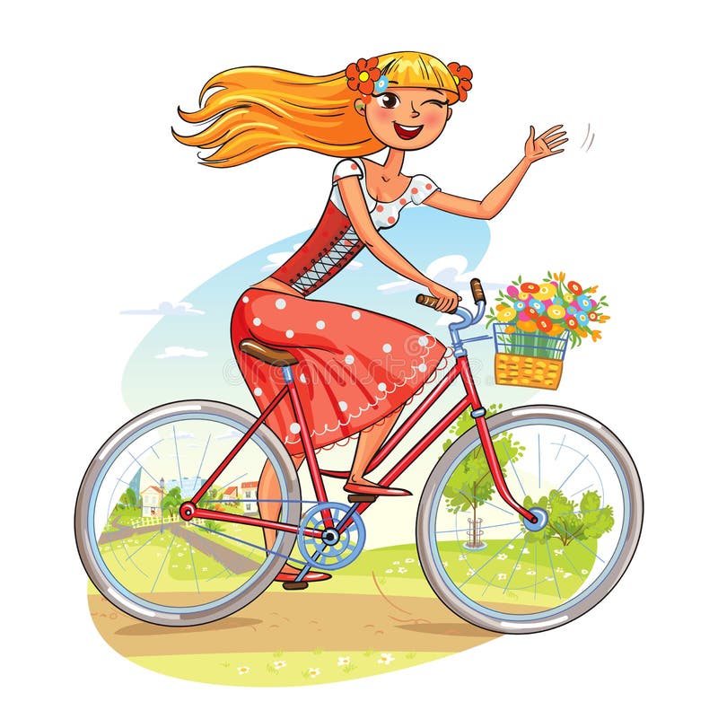 bicyclette fille panier