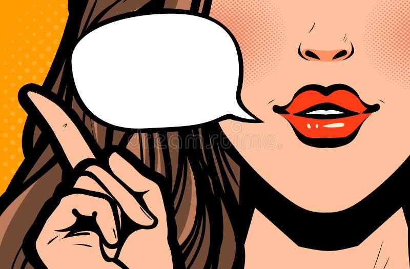 La belle fille ou jeune femme dit Style comique d'art de bruit r?tro Illustration de dessin anim? illustration de vecteur La belle fille ou jeune femme dit Style comique d'art de bruit r?tro Illustration de dessin anim? illustration de vecteur