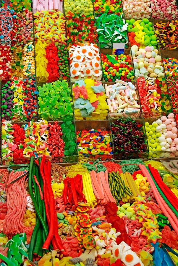 La Boqueria sweets.