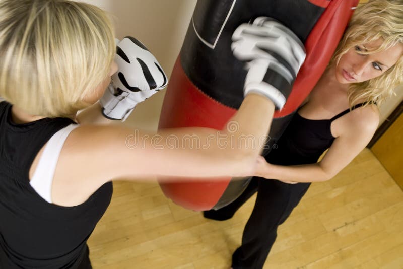 La boxe établissent photo libre de droits La boxe établissent photo libre de droits