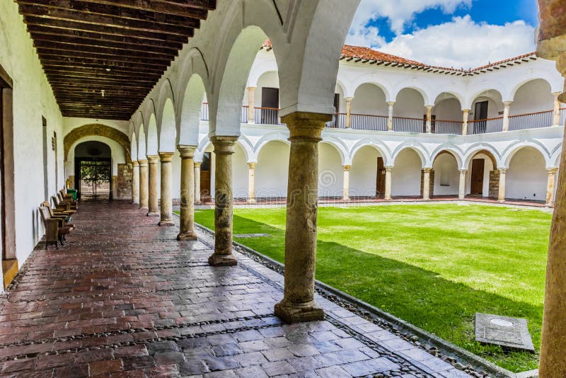 San augustin cloister in La Candelaria aera Bogota capital city of Colombia South America. San augustin cloister in La Candelaria aera Bogota capital city of Colombia South America