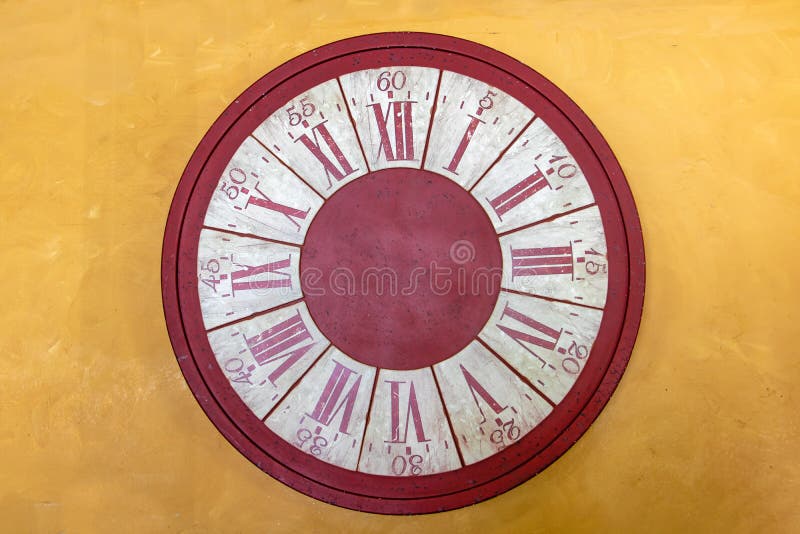 La cara vacía del reloj sin manos de reloj imagen de archivo La cara vacía del reloj sin manos de reloj imagen de archivo