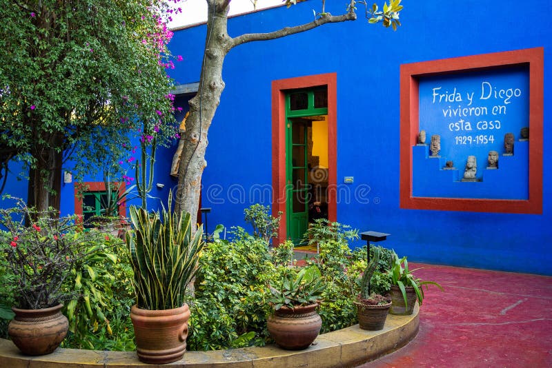 La Casa Azul Museum in Mexico City, Mexico