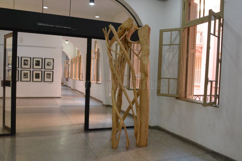 La Casa de Cultura Mario Quintana CCMQ - Mario Quintana House of Culture, originariamente Hotel Majestic Porto Alegre immagini stock libere da diritti La Casa de Cultura Mario Quintana CCMQ - Mario Quintana House of Culture, originariamente Hotel Majestic Porto Alegre immagini stock libere da diritti