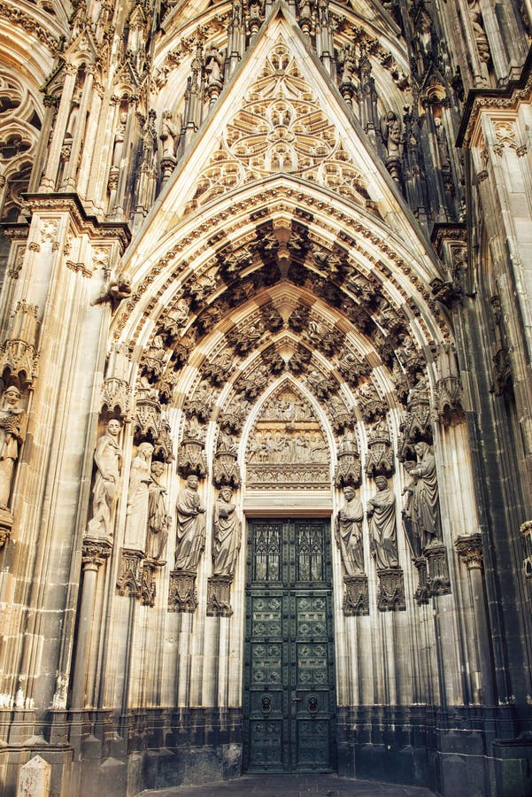 La catedral del detalle de Colonia fotos de archivo La catedral del detalle de Colonia fotos de archivo