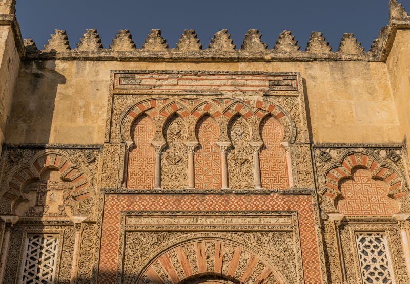 La cattedrale della moschea a Cordova, Spagna immagini stock La cattedrale della moschea a Cordova, Spagna immagini stock