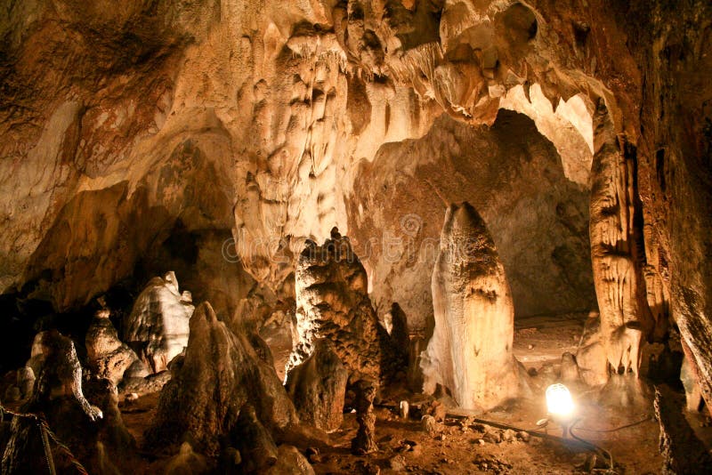 La caverne de l'ours, Roumanie photos libres de droits La caverne de l'ours, Roumanie photos libres de droits