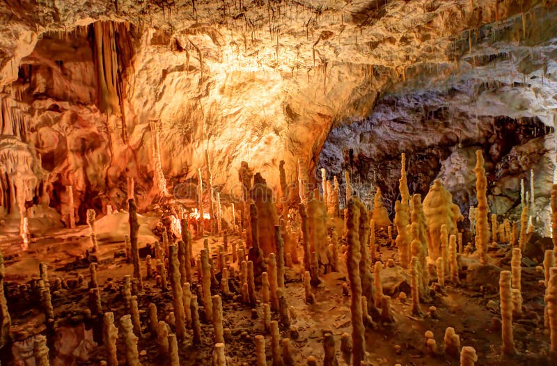 Hall of Candles in Bears' Cave, Romania. Hall of Candles in Bears' Cave, Romania