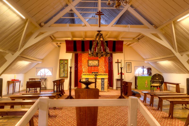La chapelle de Talbot House, Poperinge, Belgique photo stock La chapelle de Talbot House, Poperinge, Belgique photo stock