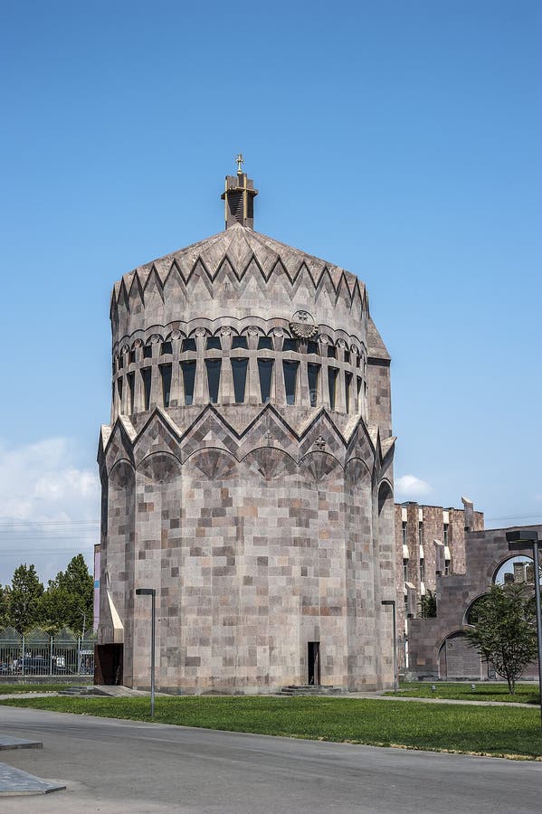 Armenia, the Church of the Holy Archangels in the Etchmiadzin Monastery Complex. Armenia, the Church of the Holy Archangels in the Etchmiadzin Monastery Complex.