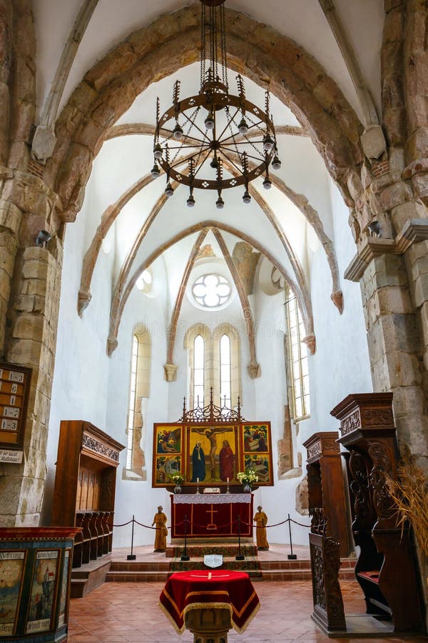 La chiesa fortificata Prejmer vicino a Brasov fotografie stock libere da diritti La chiesa fortificata Prejmer vicino a Brasov fotografie stock libere da diritti
