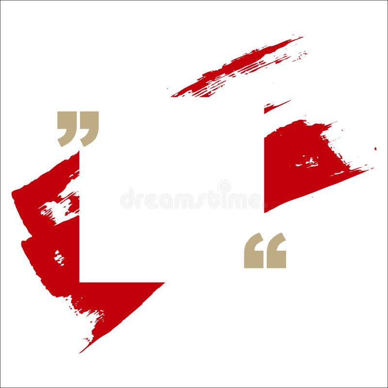 La citation marque la bulle illustration libre de droits La citation marque la bulle illustration libre de droits