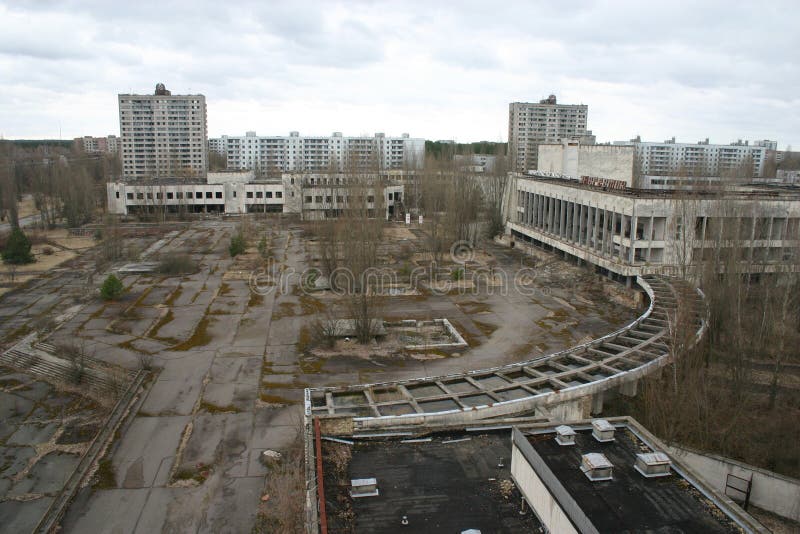La città abbandonata di Pripyat, Chernobyl