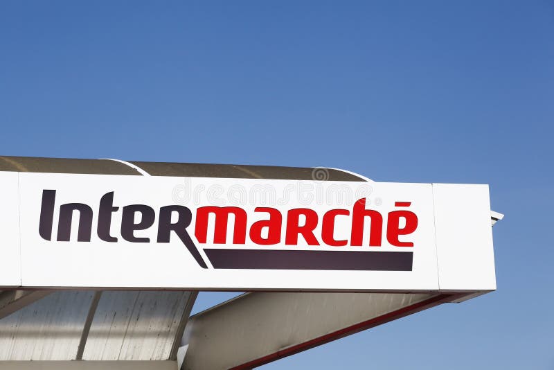 Logotipo Da Marca Bricomarche Super Store Intermarche Imagem de Stock  Editorial - Imagem de europeu, cartaz: 226232689