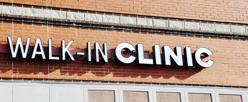 La clinica delle persone senza appuntamento immagine stock La clinica delle persone senza appuntamento immagine stock