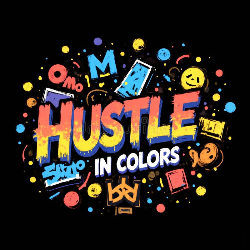 La confusione dei colori è il concetto di questa immagine royalty illustrazione gratis