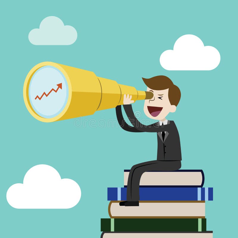 La connaissance Illustration d'affaires de concept illustration stock La connaissance Illustration d'affaires de concept illustration stock