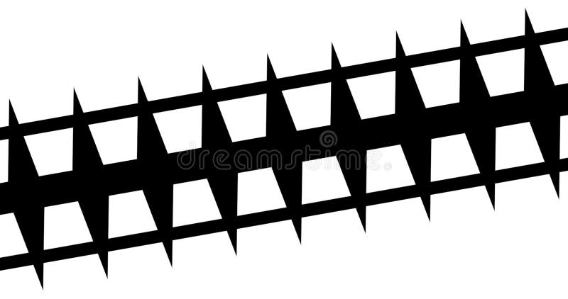 La course abstraite multi de brosse barre la transition noire et blanche avec le fond différent de forme, animation numérique de illustration libre de droits