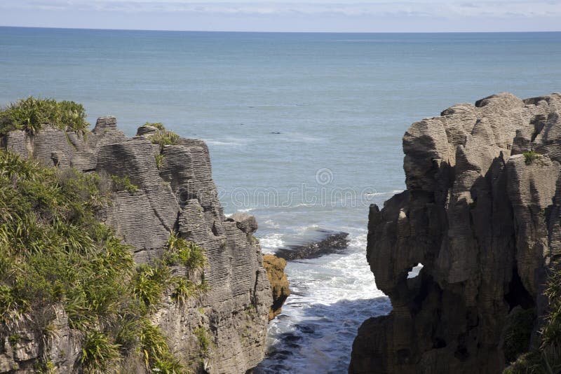 La crepe oscila Nueva Zelandia imágenes de archivo libres de regalías