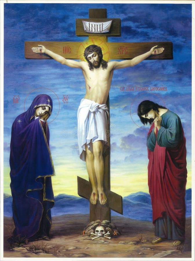 La crucifixion de jésus Christ Calvary