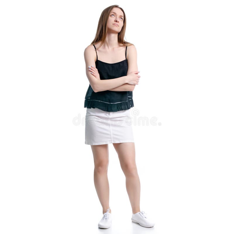 La donna rotola i suoi occhi, mi lascia solo immagini stock libere da diritti La donna rotola i suoi occhi, mi lascia solo immagini stock libere da diritti