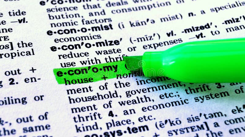 La economía de la palabra fotografía de archivo La economía de la palabra fotografía de archivo