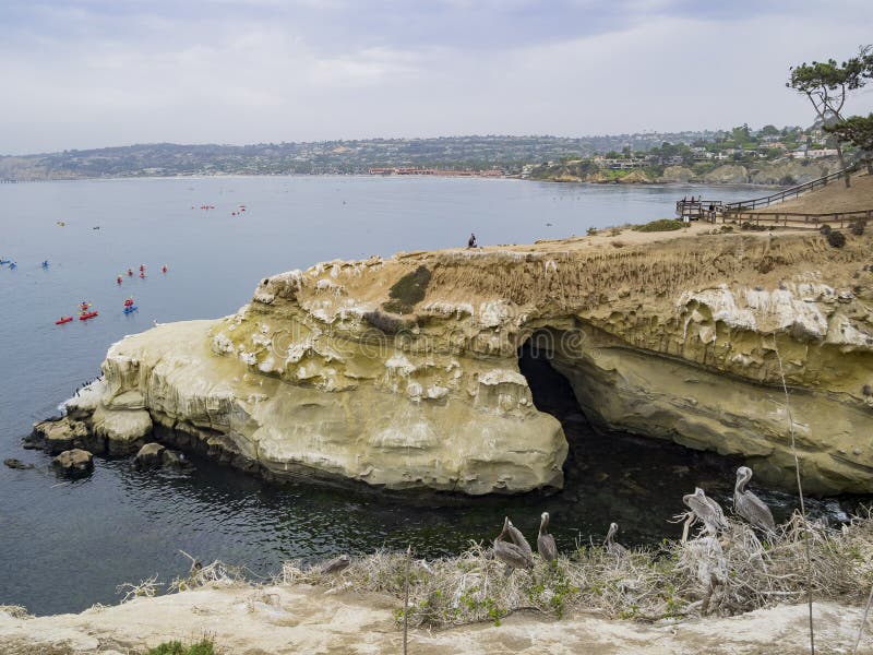 La Ensenada Famosa De La Jolla Imagen editorial Imagen de aventura
