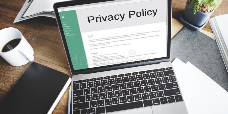 La estrategia del principio de la información de la política de privacidad gobierna concepto fotografía de archivo libre de regalías La estrategia del principio de la información de la política de privacidad gobierna concepto fotografía de archivo libre de regalías