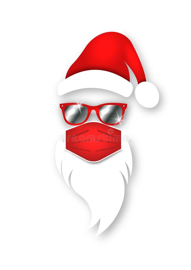 Gafas De Navidad Con Diseño De Sombrero Rojo 