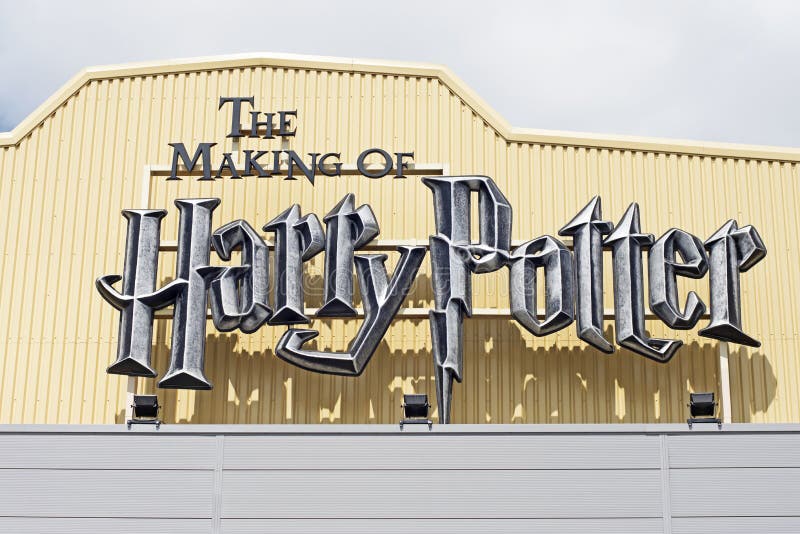La fabrication de Harry Potter photo stock La fabrication de Harry Potter photo stock