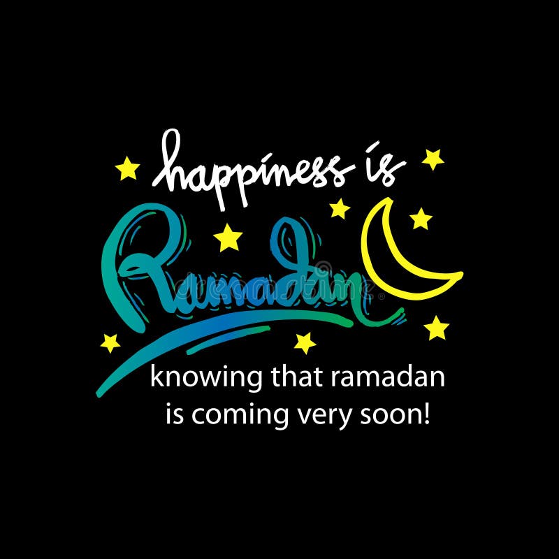 La felicità è il Ramadan che sa che il Ramadan sta venendo molto presto! royalty illustrazione gratis La felicità è il Ramadan che sa che il Ramadan sta venendo molto presto! royalty illustrazione gratis