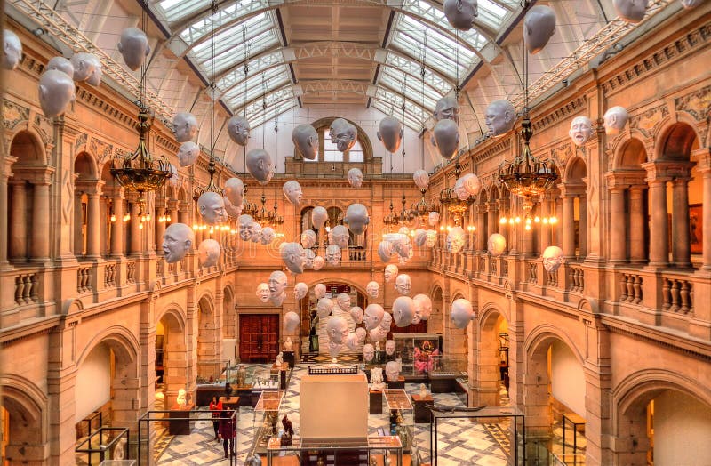 La galería de arte de Kelvingrove y el museo, Glasgow, Escocia imagen de archivo libre de regalías La galería de arte de Kelvingrove y el museo, Glasgow, Escocia imagen de archivo libre de regalías