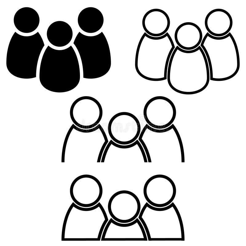 La gente allinea l'icona, il profilo e l'illustrazione solida di vettore, pittogramma lineare isolato su grigio - vettore di rise illustrazione di stock La gente allinea l'icona, il profilo e l'illustrazione solida di vettore, pittogramma lineare isolato su grigio - vettore di rise illustrazione di stock