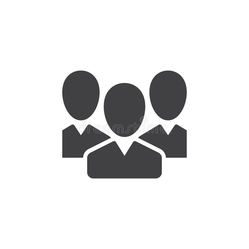 La gente, vettore dell'icona del gruppo, ha riempito il segno piano, pittogramma solido isolato su bianco illustrazione vettoriale La gente, vettore dell'icona del gruppo, ha riempito il segno piano, pittogramma solido isolato su bianco illustrazione vettoriale