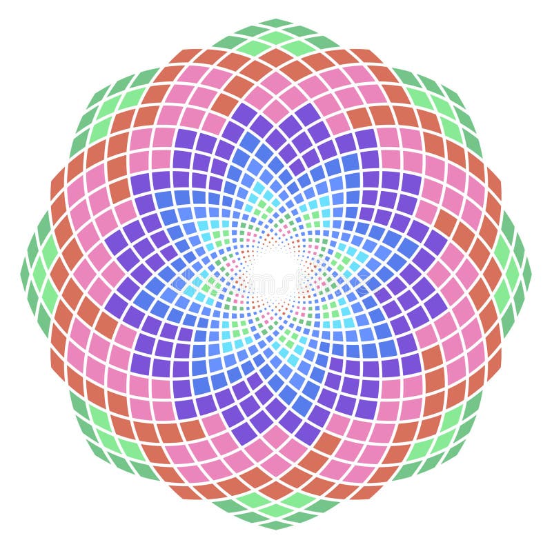 La geometria sacra illustrazione di stock La geometria sacra illustrazione di stock