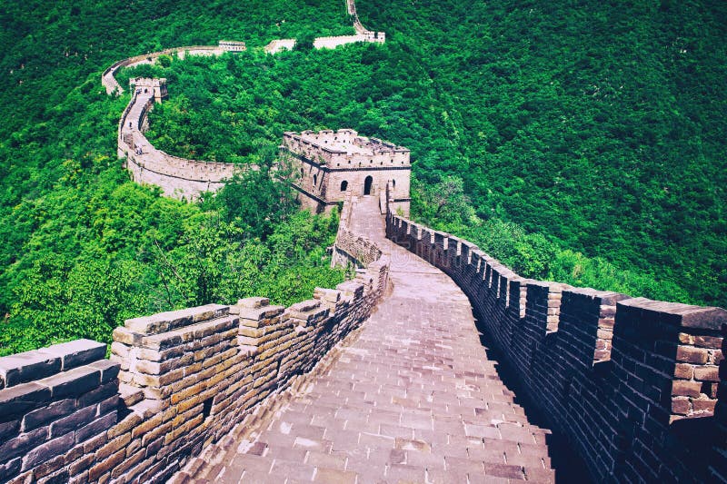 La Gran Muralla de China La Gran Muralla de China es una serie de fuerte imagen de archivo libre de regalías La Gran Muralla de China La Gran Muralla de China es una serie de fuerte imagen de archivo libre de regalías