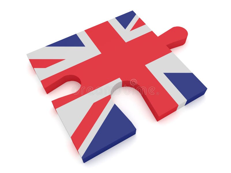 La Grande-Bretagne : Illustration de Jack British Flag 3d des syndicats de morceau de puzzle illustration stock La Grande-Bretagne : Illustration de Jack British Flag 3d des syndicats de morceau de puzzle illustration stock