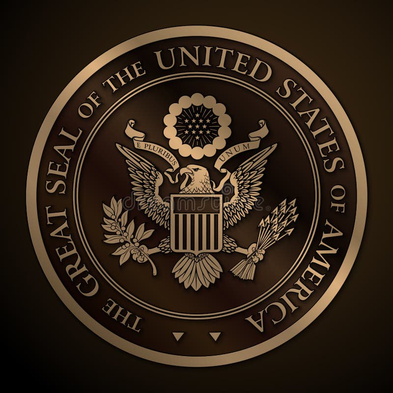 La grande guarnizione dell'oro degli Stati Uniti royalty illustrazione gratis La grande guarnizione dell'oro degli Stati Uniti royalty illustrazione gratis