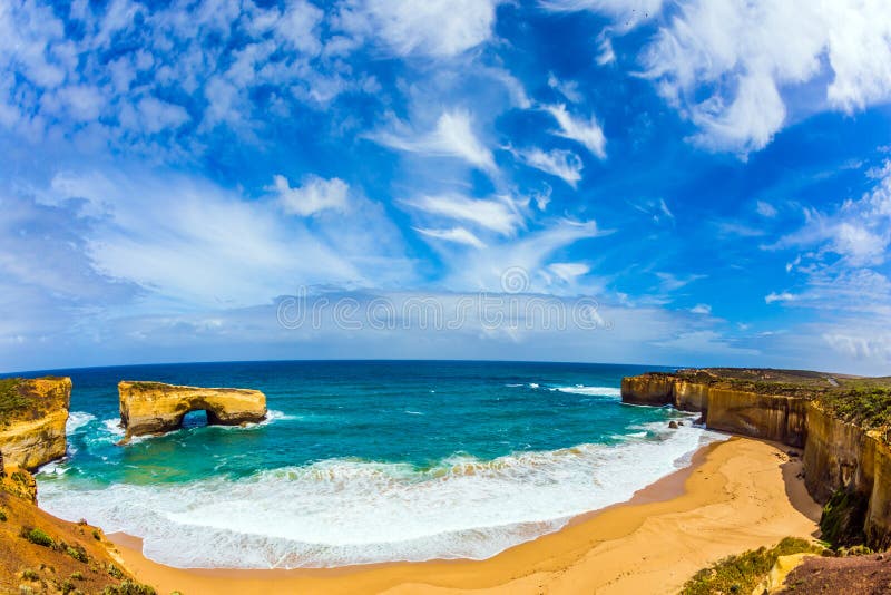 La grande strada dell'oceano dell'Australia immagine stock libera da diritti La grande strada dell'oceano dell'Australia immagine stock libera da diritti