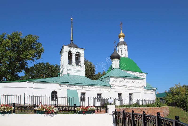 La iglesia de la transfiguración, ciudad de Vladimir, Rusia fotografía de archivo La iglesia de la transfiguración, ciudad de Vladimir, Rusia fotografía de archivo