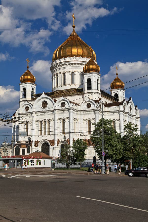 La Iglesia Del Cristo Salvador Moscú Fotografía editorial - Imagen de  ciudad, europa: 173224722