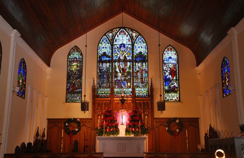 La Iglesia Episcopal De San Pablo, Key West Foto de archivo - Imagen de