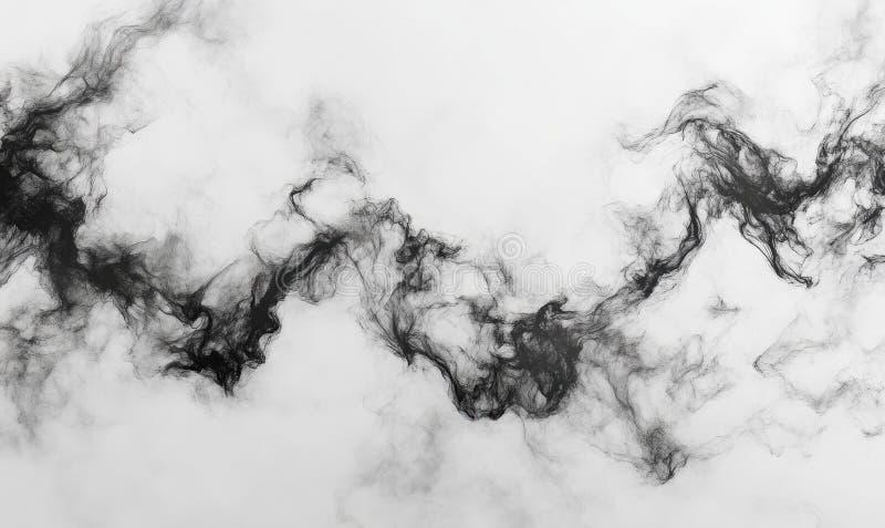 La imagen es un dibujo en blanco y negro de una larga línea de curvas imagenes de archivo