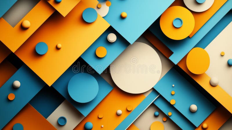 La imagen representa una ilustración de fondo abstracta de un laberinto 3D vintage fotografía de archivo libre de regalías