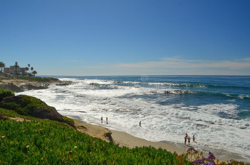 La Jolla, California stock photo. Image of tourists, travel 90583532