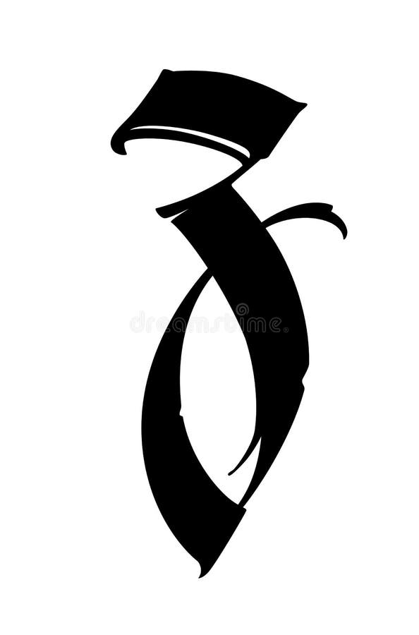 Lettre Z De Type De Tatouage Stock Illustrations Vecteurs Clipart 69 Stock Illustrations